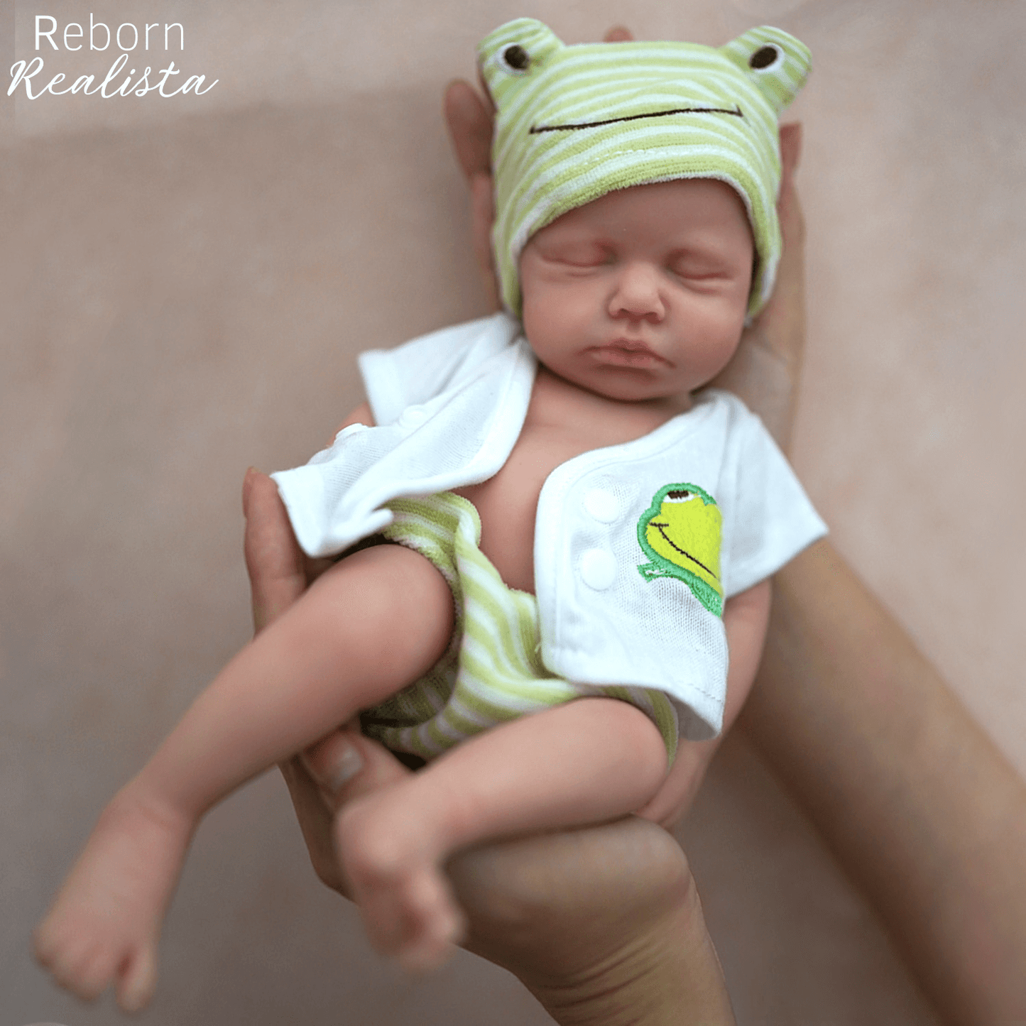 Muñeca Reborn Leo de Silicona Sólida