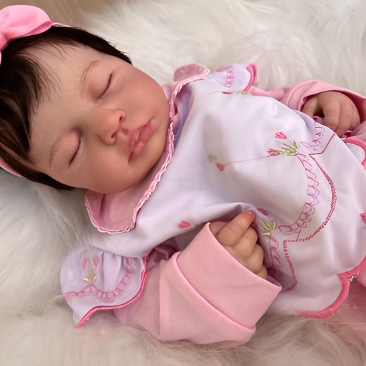 Bebé Reborn Luisa • Kit Base • BrinqueTudo